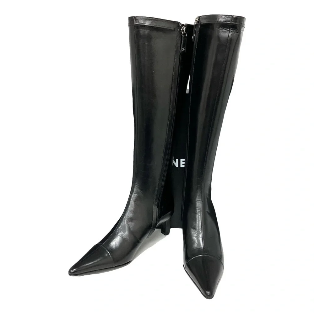 Chanel Knee High Boots size 34.5